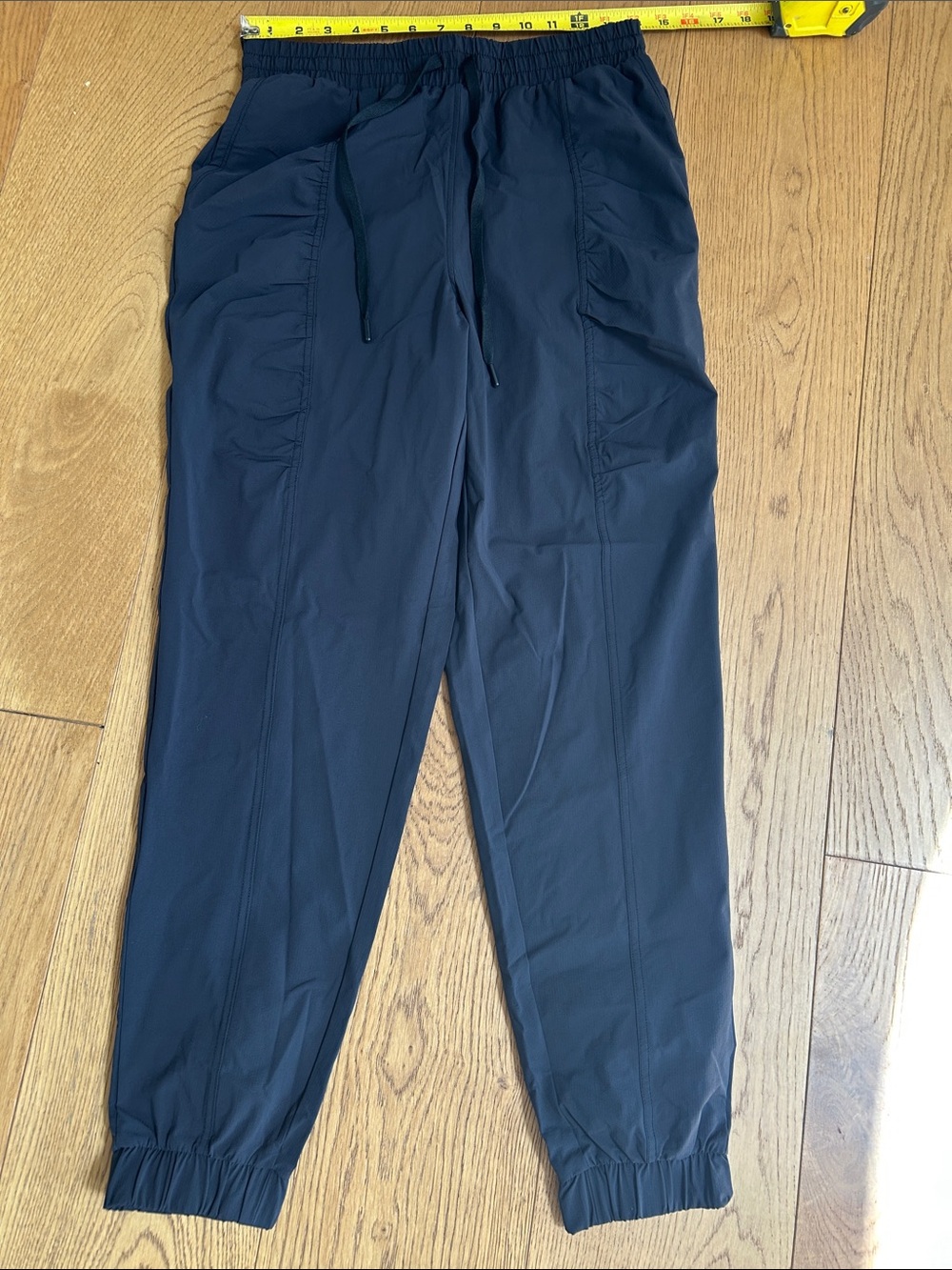 Women's Black Drawstring Jogger Pants
